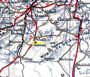 TELAGH 02 SITUATION GEOGRAPHIQUE